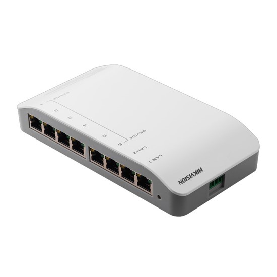 Hikvision DS-KAD606-N 8 Port İnterkom Network Switch