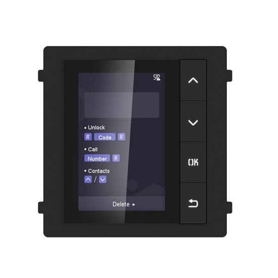 Hikvision DS-KD-DIS İnterkom Ekran Modülü